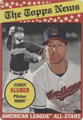 2018 Topps Heritage - Corey Kluber #238