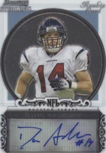 2006 Bowman Sterling David Anderson #BS-DAN
