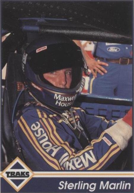 1992 Traks - Sterling Marlin #22