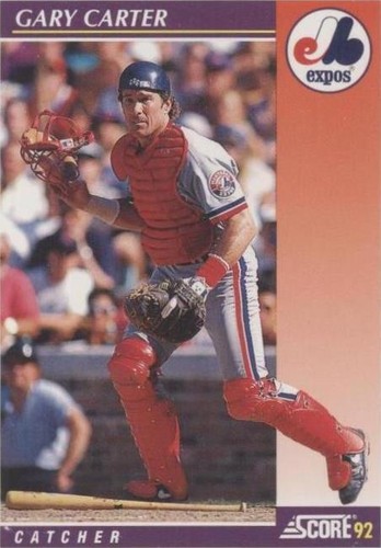 1992 Score Rookie & Traded - Gary Carter #59T