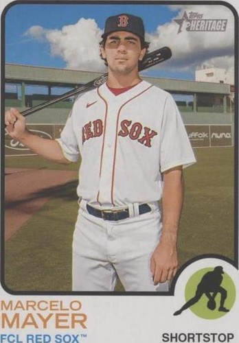 2022 Topps Heritage Minor League Edition - Marcelo Mayer #202