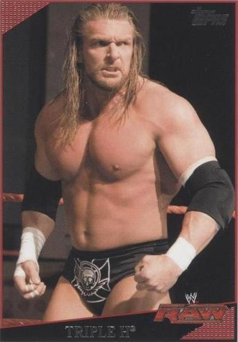 2009 Topps WWE - Triple H #48