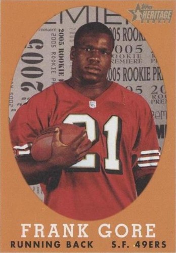 2005 Topps Heritage Frank Gore #73