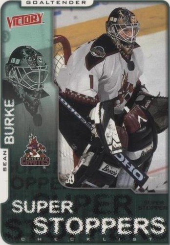 2001-02 Upper Deck Victory - Sean Burke #265