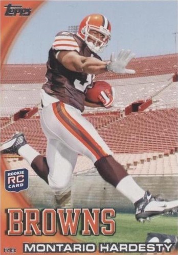 2010 Topps Montario Hardesty #132
