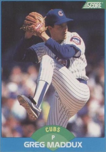 1989 Score - Greg Maddux #119