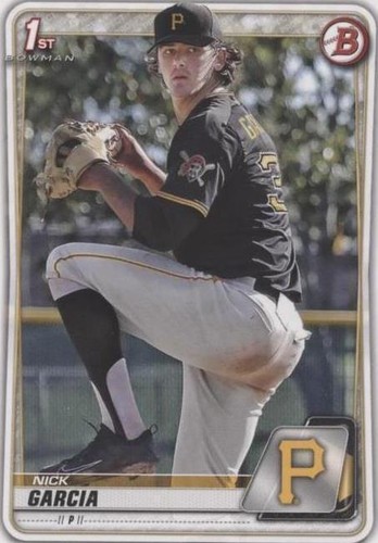 2020 Bowman Draft - Nick Garcia #BD-90