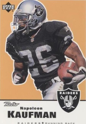 1999 Upper Deck Retro Napoleon Kaufman #116