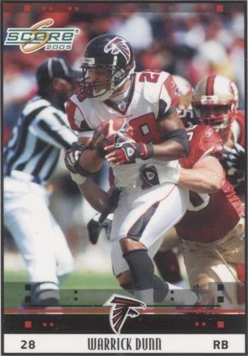 2005 Score Warrick Dunn #17