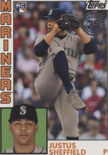 2019 Topps - Justus Sheffield #84R-JSH