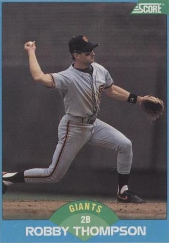 1989 Score - Robby Thompson #172