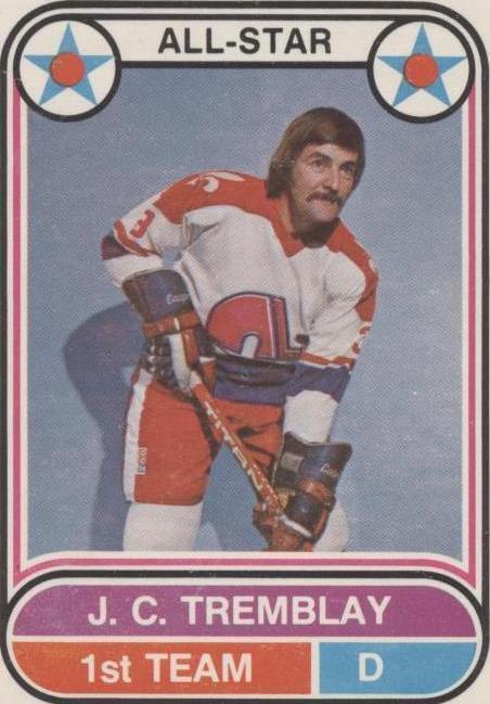 1975-76 O-Pee-Chee WHA - J.C. Tremblay #62