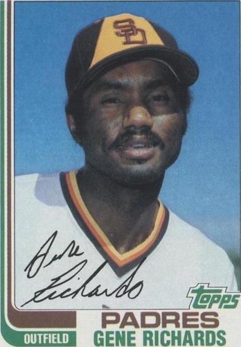 1982 Topps - Gene Richards #708