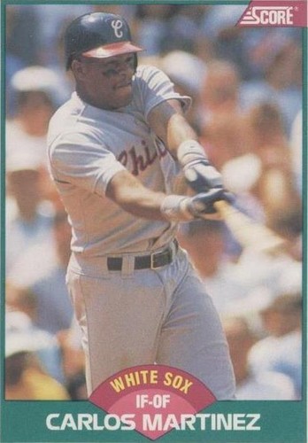 1989 Score Rookie & Traded - Carlos Martinez #103T
