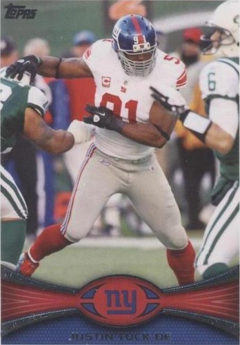 2012 Topps Justin Tuck #373