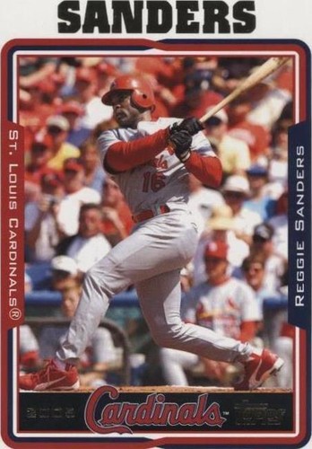 2005 Topps - Reggie Sanders #110