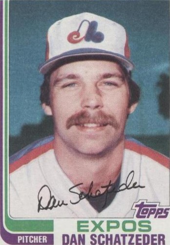 1982 Topps Traded - Dan Schatzeder #104T