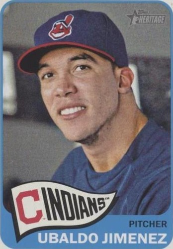 2014 Topps Heritage - Ubaldo Jimenez #115