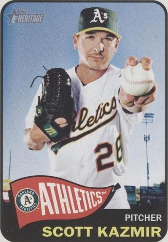 2014 Topps Heritage High Number - Scott Kazmir #H556