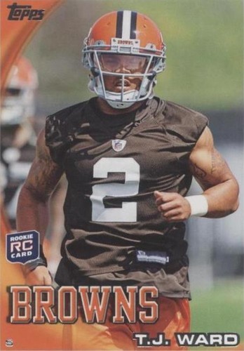 2010 Topps T.J. Ward #245