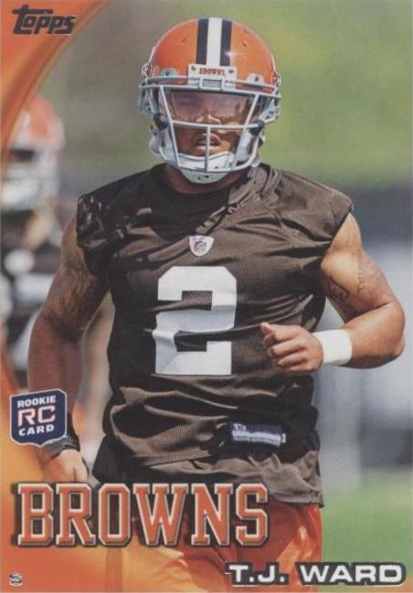 2010 Topps T.J. Ward #245
