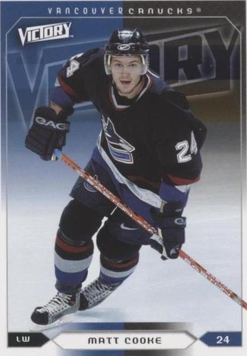 2005-06 Upper Deck Victory - Matt Cooke #193