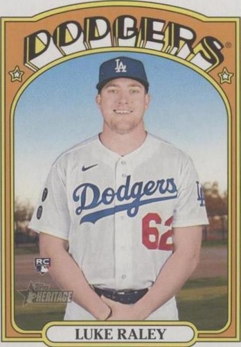 2021 Topps Heritage High Number - Luke Raley #526