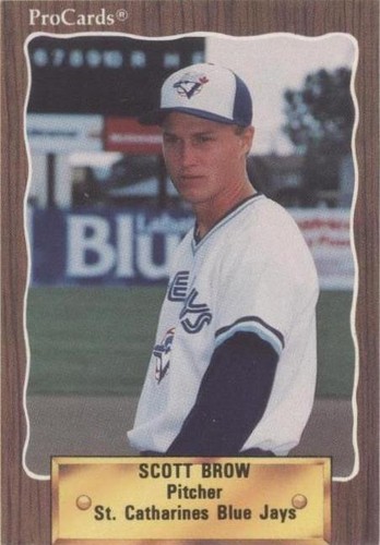 1990 ProCards Minor League - Scott Brow #3458