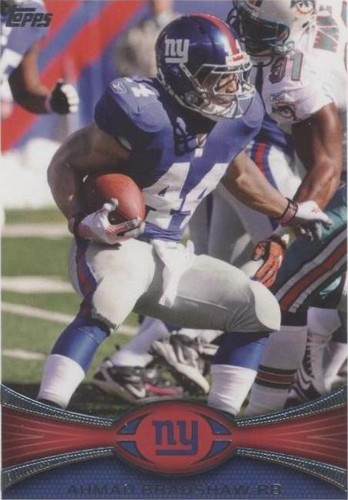 2012 Topps Ahmad Bradshaw #298