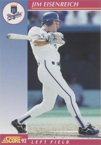 1992 Score - Jim Eisenreich #158