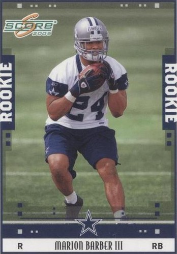 2005 Score Marion Barber III #378