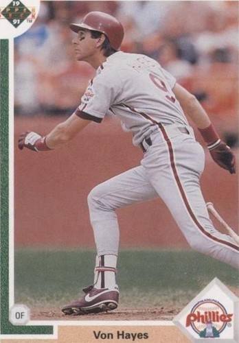1991 Upper Deck - Von Hayes #368