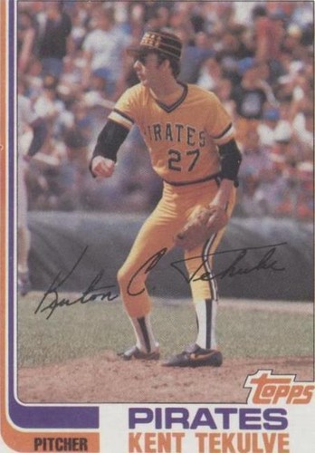 1982 Topps - Kent Tekulve #485