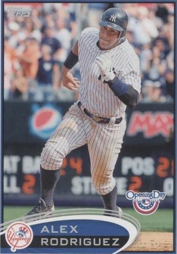 2012 Topps Opening Day - Alex Rodriguez #53