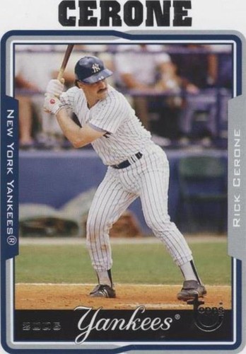 2005 Topps Retired Signature Edition - Rick Cerone #106