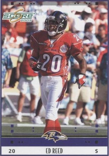 2005 Score Ed Reed #329