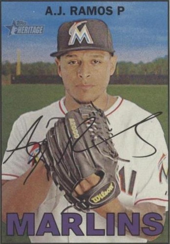 2016 Topps Heritage - A.J. Ramos #248