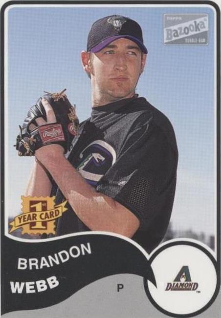 Topps Bazooka 2003 - Brandon Webb #163