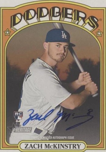 2021 Topps Heritage High Number - Zach McKinstry #ROA-ZM