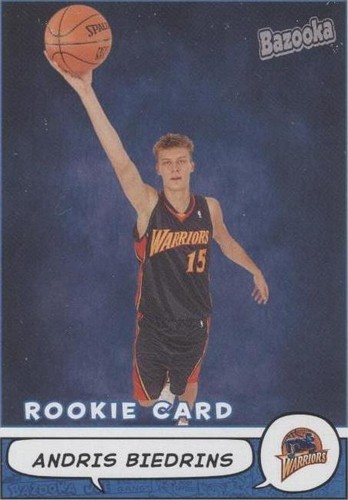 2004-05 Topps Bazooka - Andris Biedrins #188