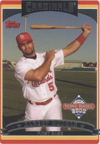 2006 Topps National Baseball Card Day Baseball Trading Cards