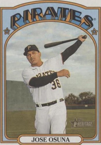 2021 Topps Heritage - Jose Osuna #455