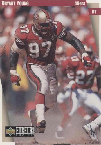 1997 Upper Deck Collector's Choice Bryant Young #93