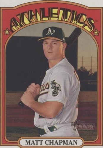 2021 Topps Heritage - Matt Chapman #123