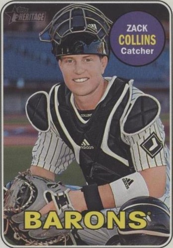 2018 Topps Heritage Minor League Edition - Zack Collins #65