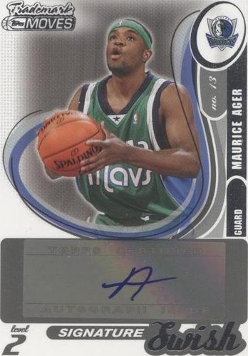 2006-07 Topps Trademark Moves - Maurice Ager #SSW-5