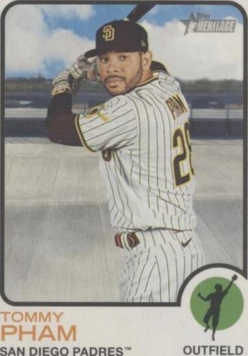 2022 Topps Heritage - Tommy Pham #352