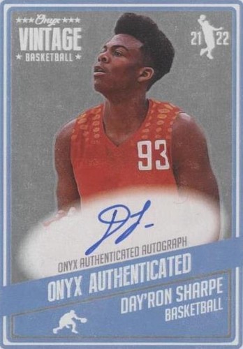 2021-22 Onyx Vintage - Day'Ron Sharpe #VADS