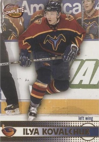 2002-03 Pacific Complete - Ilya Kovalchuk #105