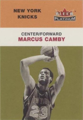 2001-02 Fleer Platinum - Marcus Camby #128